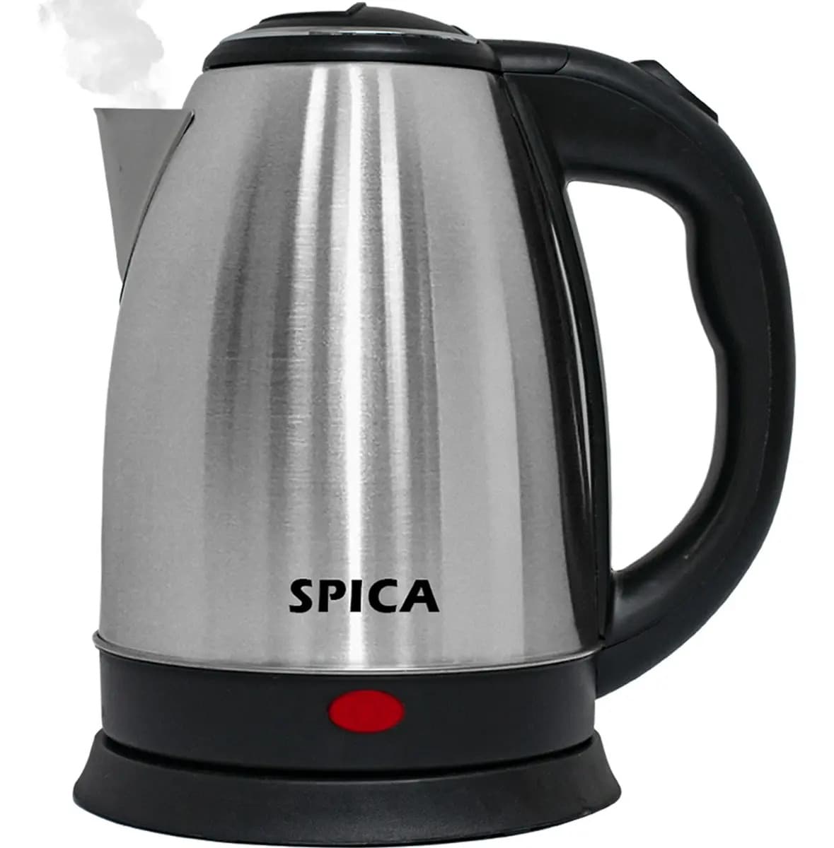 Jarra Pava Electrica SPICA SP-920 Jarra De Acero Inoxidable Mate Cafe Té Color Plateado