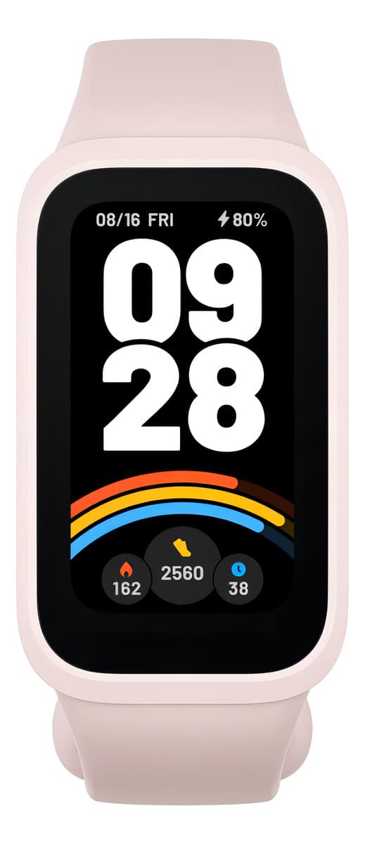 Xiaomi Smart Band 9 active Pink Sport silicona