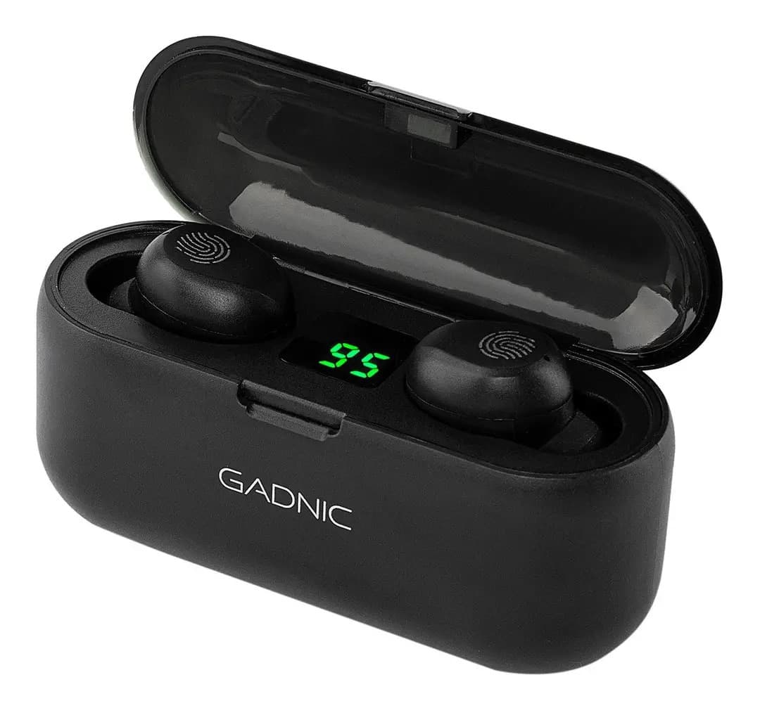 Auriculares Deportivos In-Ear Gadnic SH8 Bth 5.0 Control Táctil IPX7 Micrófono Sonido Estéreo