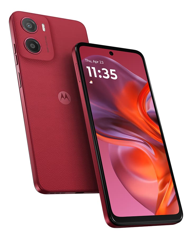 Moto G05 128 GB Rojo 4 GB RAM